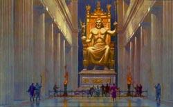 Статуя Зевса в Олимпии. Фидий.